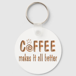 Koffie Sleutelhanger