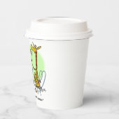 Koffie Slob door Jeff Willis Art Papieren Bekers (Links)