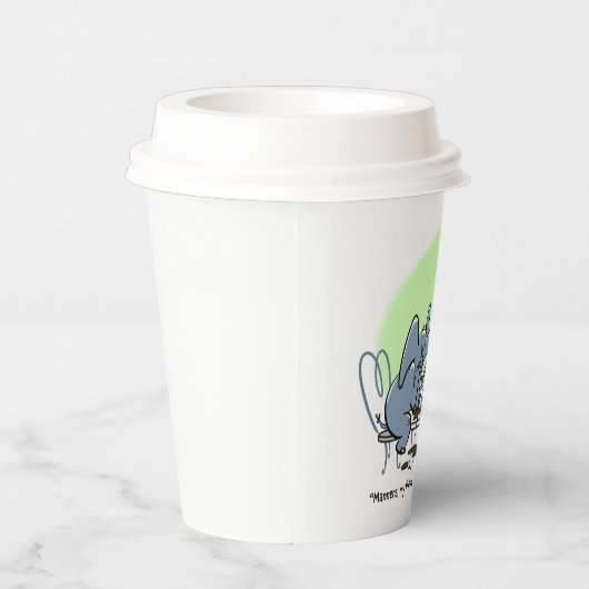 Koffie Slob door Jeff Willis Art Papieren Bekers (Rechts)