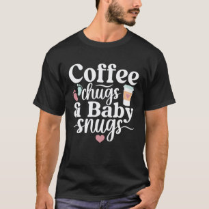 Koffie slurpen L&D-verpleegster baring en bevallin T-shirt