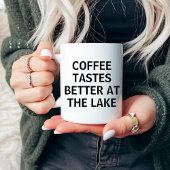 Koffie smaakt beter bij de Lake Lover Mok