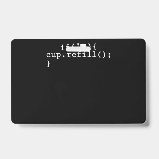 Koffie Smart Coding Software Engineer Badge (Voorzijde)
