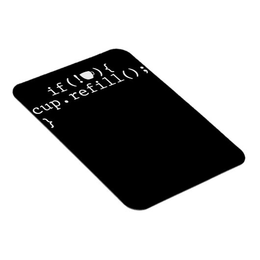 Koffie Smart Coding Software Engineer Magneet (Rechterzijde)