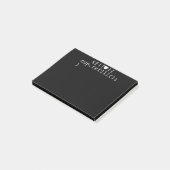 Koffie Smart Coding Software Engineer Post-it® Notes (Schuin)