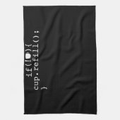 Koffie Smart Coding Software Engineer Theedoek (Verticaal)