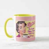 KOFFIE! Sneller stoute dingen doen met meer energ Mok (Links)