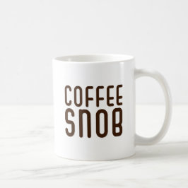 Koffie Snob. Koffiemok