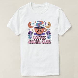 koffie sociaal club t-shirt