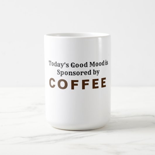 Koffie speciaal houdt je bezig koffiemok (Center)