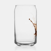 Koffie Spill Blikvorm Glas (Rechts)