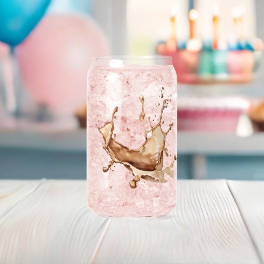 Koffie Spill Blikvorm Glas (Insitu (Baby Shower))