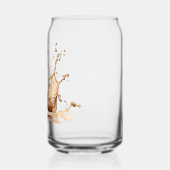 Koffie Spill Blikvorm Glas (Links)