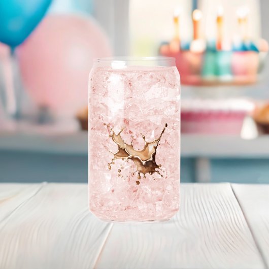 Koffie Spill Blikvorm Glas (Insitu (Baby Shower))