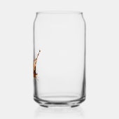 Koffie Spill Blikvorm Glas (Links)