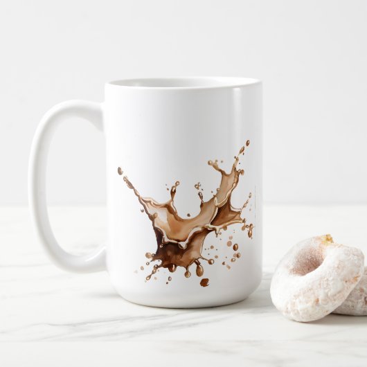 Koffie Spill Koffiemok (Met donut)