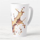 Koffie Spill Latte Mok (Rechterhoek)