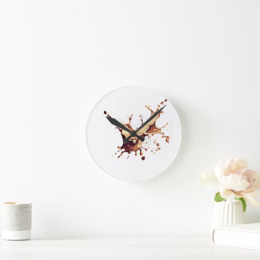 Koffie Spill Ronde Klok (Huis)