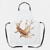 Koffie Spill Schort (Voorkant)