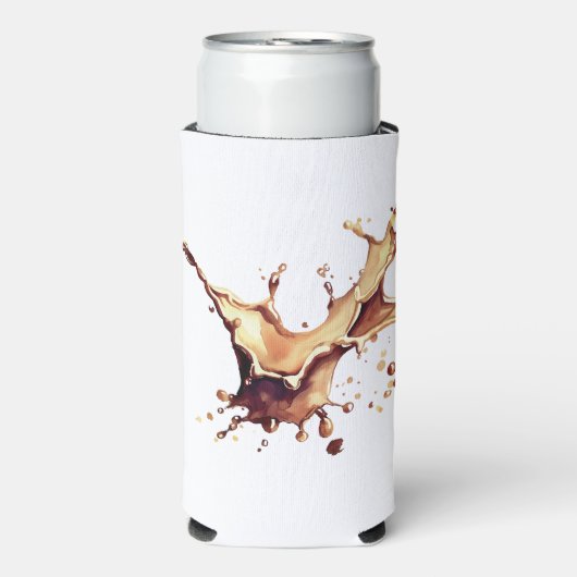 Koffie Spill Seltzer Blikjeskoeler (Seltzer Voorkant)