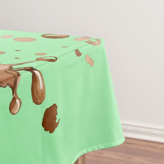 Koffie Spill Tafelkleed (Voorbeeld)