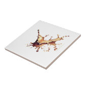 Koffie Spill Tegeltje (Zijkant)