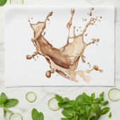 Koffie Spill Theedoek (Gevouwen)