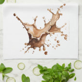 Koffie Spill Theedoek (Gevouwen)