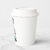 Koffie spook - "Maar eerst... koffie" Papieren Bekers (Links)