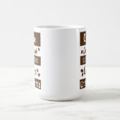 Koffie stelt geen Gekke vragen Koffiemok (Center)