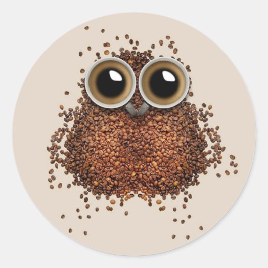 Koffie stickers (Voorkant)