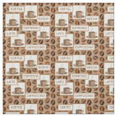 Koffie Stof (Swatch)