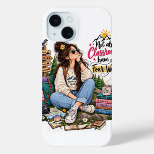 koffie studie koffie liefhebber boek liefhebber st iPhone 15 case
