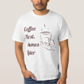 Koffie T-shirt (Voorkant)