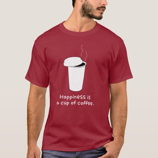 Koffie T-shirt (Voorkant)