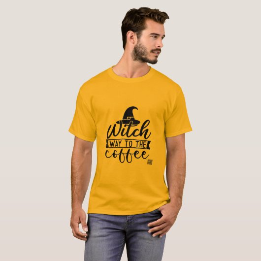 Koffie T-shirt (Voorkant volledig)