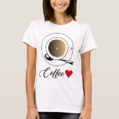 Koffie T-shirt (Voorkant)