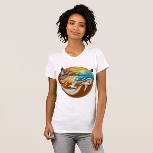 Koffie T-shirt (Voorkant volledig)
