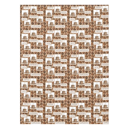 Koffie Tafelkleed (Voorkant)