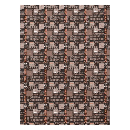 Koffie Tafelkleed (Voorkant)