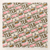 KOFFIE TEA PATTERN, Onderzetter (Voorkant)