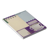 Koffie Teacup Dagboek Notities Persoonlijk Scrapbo Notitieblok (Schuin)