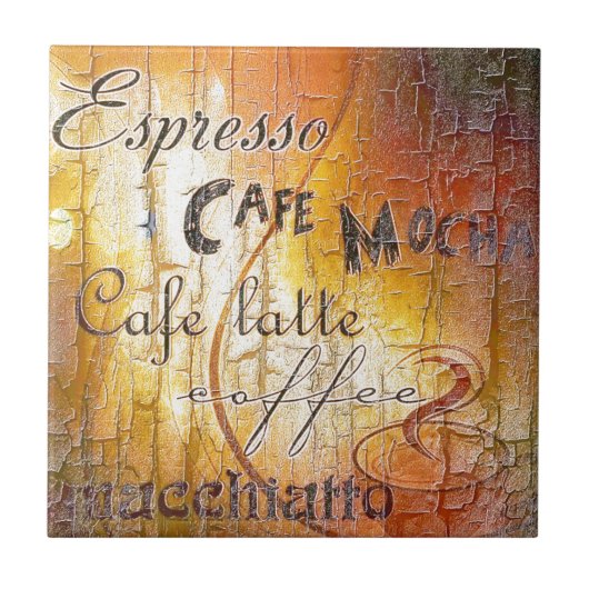 KOFFIE! TEGELTJE (Voorkant)