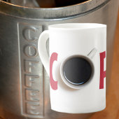 KOFFIE-tekst Grote Koffiekop