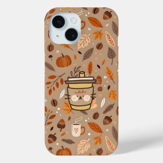 Koffie telefoonhoesje Case-Mate iPhone case (Achterkant)