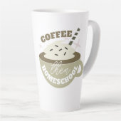 Koffie Terug naar Homeschooling Latte Mok (Rechterhoek)