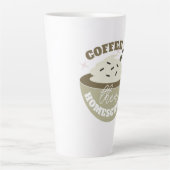 Koffie Terug naar Homeschooling Latte Mok (Voorkant)