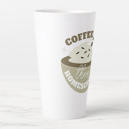 Koffie Terug naar Homeselectie Latte Mok (Voorkant)