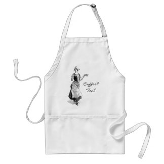 Koffie? Thee? Apron Standaard Schort