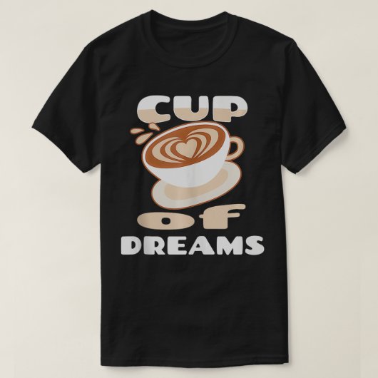 Koffie Thee Brouwen Mok Liefhebber Grappige Drinke T-shirt (Design voorkant)