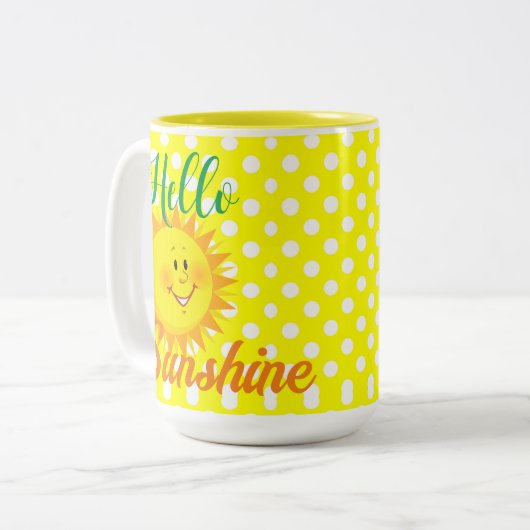 Koffie Thee Mok Hallo (Voorkant links)